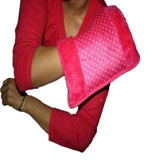 Debire Full Velvet Pocket Type Electrothermal and Electric Hot Water Heating Bag (Multicolour) 2