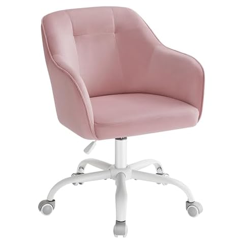 SONGMICS Velvet Swivel Office Chair Cover