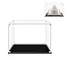 Hosdiy Display Case for (Taj Mahal) Model - Acrylic Display Box Showcase for Lego 21056 (Only Display Case, No Model)