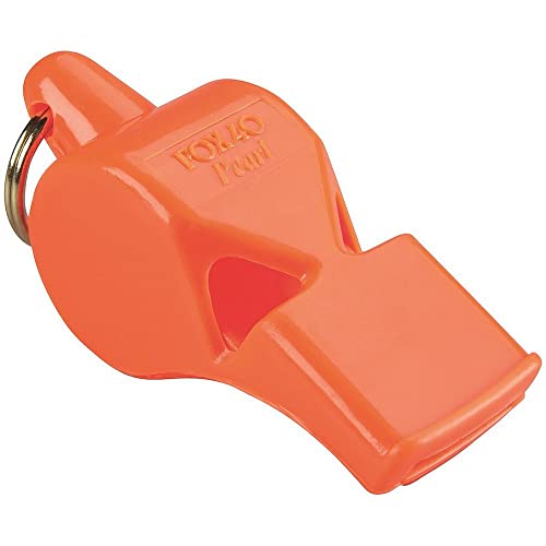 Fox 40 Pearl con correa naranja
