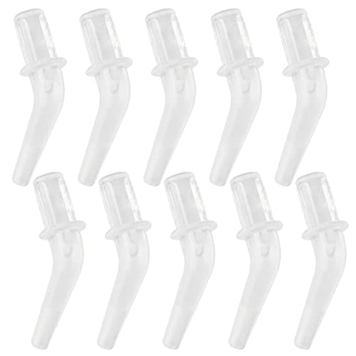 Framendino, 10 Pack White Drill Pen Tips Plastic Replacement Heads for 5D DIY Crafts