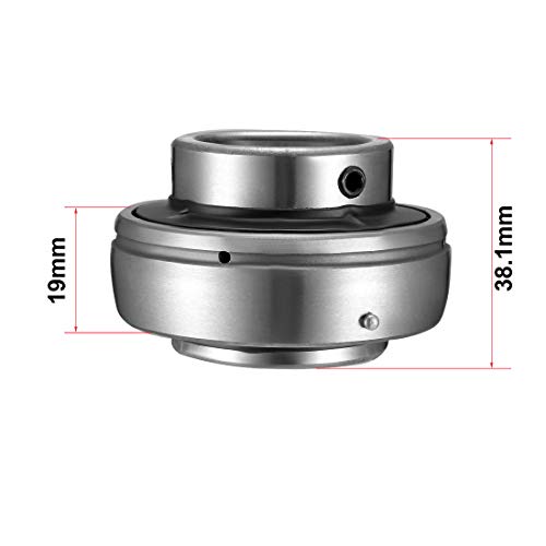 Roulement à insertion UC206 uxcell 30mm pour rénover vos outils agricoles - 4