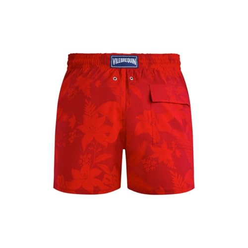 Men's Stretch Short Swim Trunks Flower Power2