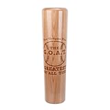 DUGOUT MUGS| Baseball Bat Mug, Double Sealed Drinking Cup For Sports Fans, 12 Oz Solid Wood, Best Grandpa Ever