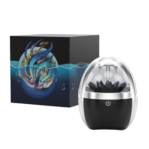Ferrofluid Speaker,Ferrofluid Sound Visualizer,Music Comes to Life with Dancing Ferrofluid,Bluetooth 5.0 Wireless Speaker,4-Color Customizable Lights,Desktop Decor