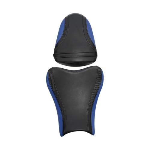 Cojín de asiento para GSXR1000 2007-2008 delantero y trasero en negro 1