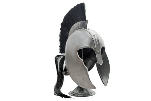 SZCO Supplies Black Crest Trojan Helmet