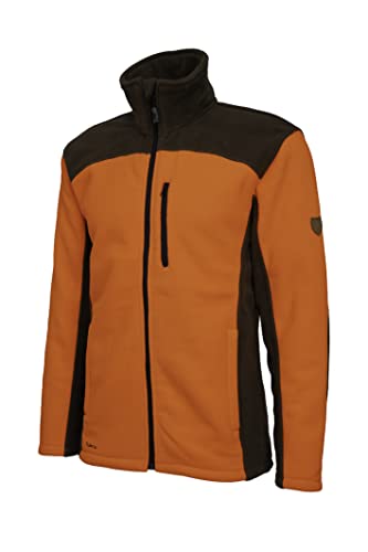 Chaqueta de forro polar Hubertus contra el frío activo en verde oliva masculino