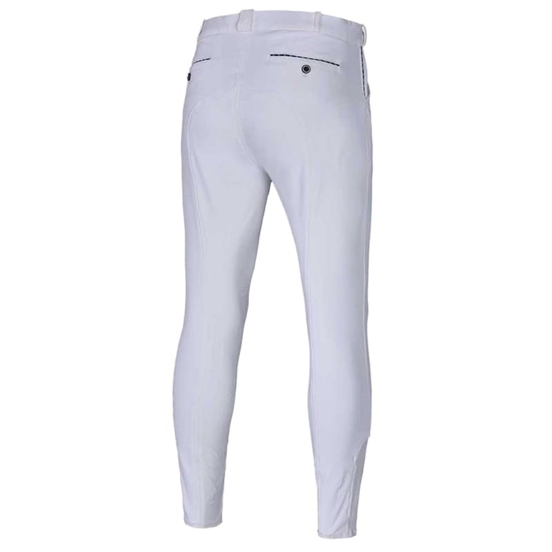 Kingsland Herrenreithose KLkeenan mit Kniegrip, Kneegrip Reithose, weiß