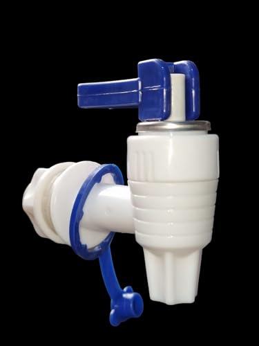 Image of GKP Tap for RO water purifier, Compatible with Kent /Dolphin, swift, Aquafresh /many Assembled /Branded RO's, White And Blue. (2)