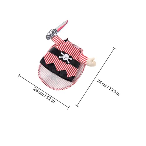 Disfraz para perro tamaño M, multicolor miniatura 2