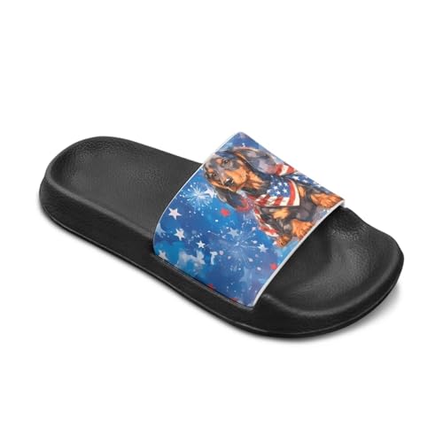 Image of Slides for Boys Girls Quick Drying Kids Slides Sandals Non-Slip