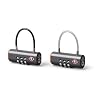Bellroy Travel Lock Duo (Set of 2 TSA Luggage Locks with Flexible Fit and Combination Function) - Graphite
