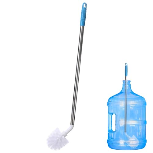 Water Bottle Brush Cleaner,5 Gallon Bottle Brush, Brush Cleaner,24 Inch L Shaped Cleaner for Bog Water Bottle,Non-Slip Handle Bottle Cleaning Supplies for Sink,Cup,Ceramic Tile,Glasses,Filter