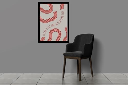 Image of BLINKART Trendy Abstract Wall Art Painting Print Design | Aesthetic Wall Decor Photo Artwork Frame Decoration Hanging For Home Bedroom Living Room Office Wall Decor | T085 | 13x10 Inches