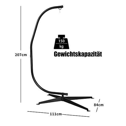 Hängesesselgestell Costway für Hängesessel und Hängestühle