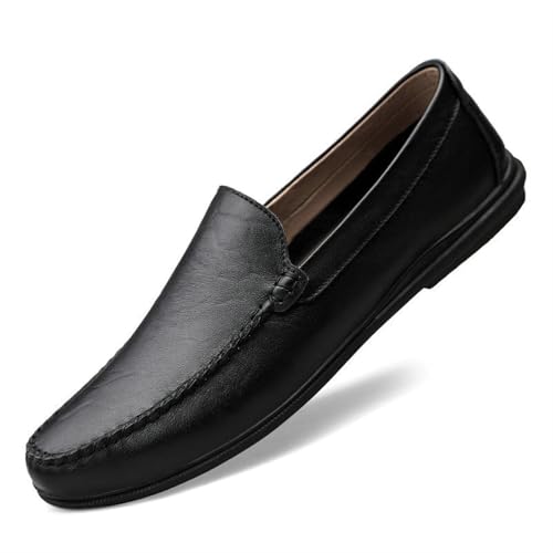 Oxford shoes for men Men's Casual Split Leather Loafers Comfortable, Breathable, Thick Sole Shoes for Everyday Wear4