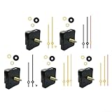 Dimensions du produit : avec des dimensions de 56 x 56 x 16 mm, avec une longueur de tige de 22 mm et une longueur de filetage de 14 mm, ce mouvement d'horloge murale à long filetage est adapté à différents styles d'horloge.