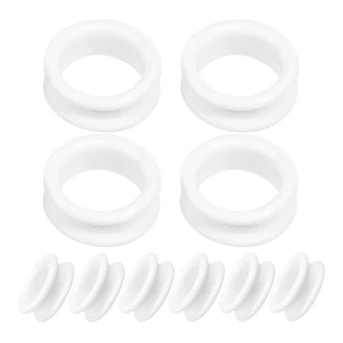 Superhao Shear Finger Ring Inserts 50 Pcs Silicone Finger Rings