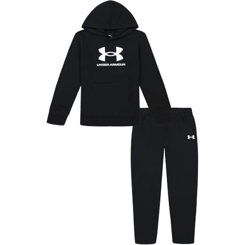 Under Armour Boys Big Logo Set Infant Black/White 2-3 Years