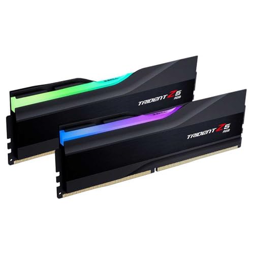 Image of G.Skill Trident Z5 RGB 32GB (2 * 16GB) DDR5 6000 MHz CL36-36-36-96 1.35V Desktop Memory RAM - F5-6000J3636F16GX2-TZ5RK