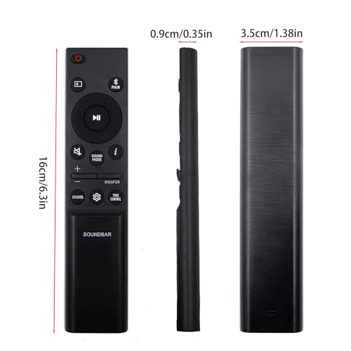 Image of 2 Pack AH81-15439A Remote Control Compatible with Samsung Soundbar