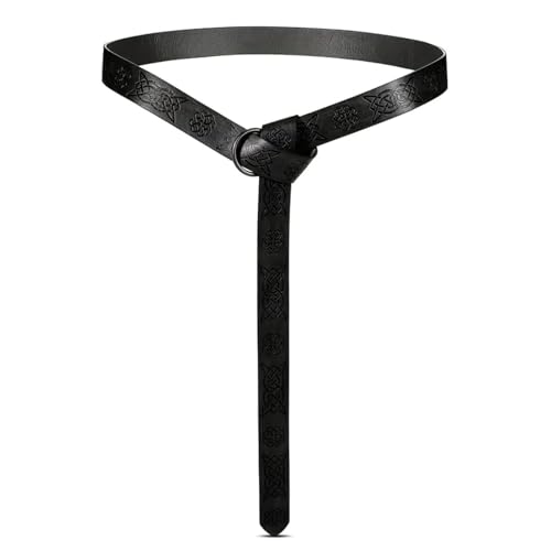 Waist Belt, Medieval Keltic Embossed Waist Belt Vintage Belt Bag Men Women Belt Drawstring Purse Unisex Costume Accessories