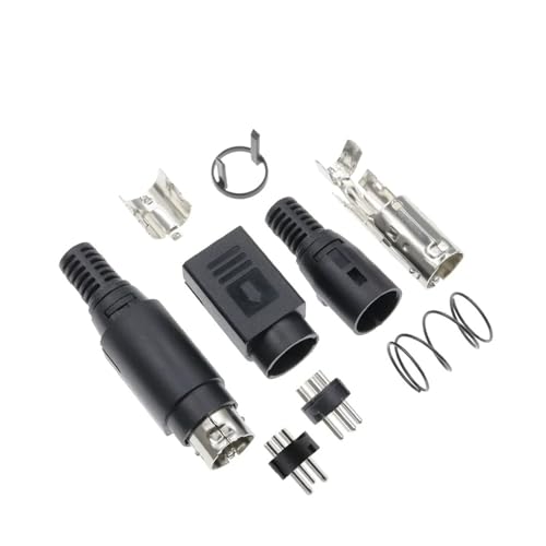 New 3Pin/4Pin Kycon Power DIN Plug for TFT LCD Flatscreen TV 12/24V DC Supply Adapter Connector(4Pin Plug,1PCS)