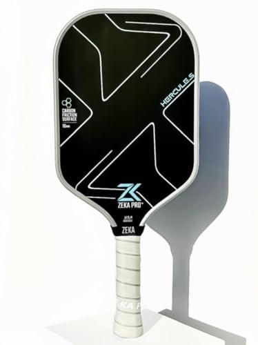T700 Raw Carbon Fiber Pickleball Paddle, 16mm Pp Core,