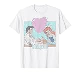 Disney The Little Mermaid Eric & Ariel Heart Portrait T-Shirt