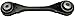 Dorman LL14667 Rear Driver Side Upper Forward Lateral Arm Compatible with Select BMW Models