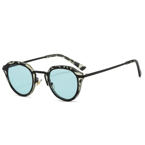 Lunettes de soleil ovales léopard dégradé MUTYNE finie la fatigue oculaire