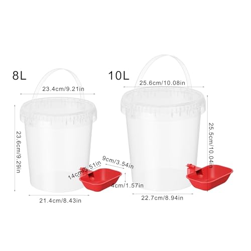 Dispensador automático de agua para mascotas 8L/10L miniatura 3