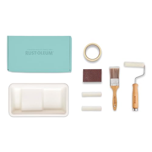 Rust-Oleum Ready to Roll - Eco Paint Kit (Small) - Bathroom Wood & Cabinet Matt Soft Blues