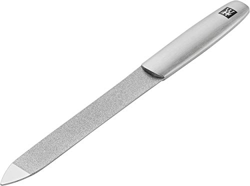 ZWILLING Saphir Nagelfeile, Formfeile Doppelseitig aus Edelstahl für Perfektes Feilergebnis aus Mattiertem Edelstahl… – Bild 3