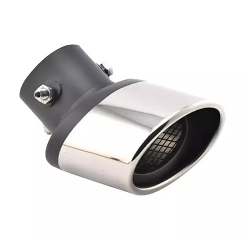 Embout d'échappement courbe inox réglable pour masquer la rouille du pot RAV4
