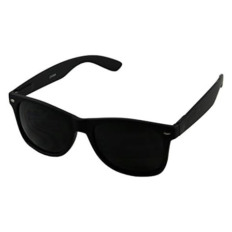 ShadyVEU Super Dark Black Lens Round Sunglasses Cover