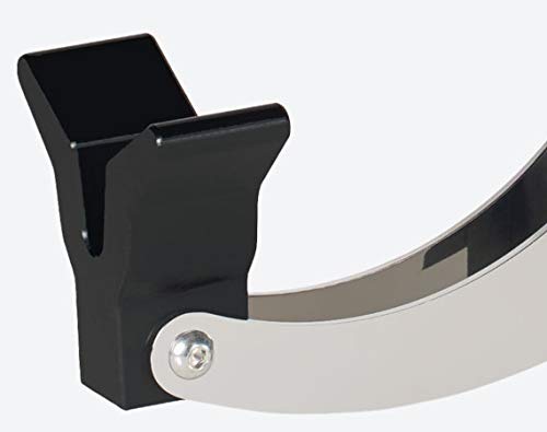 BRICOMIRAS JAMONERO Soporte Elite Inoxidable (SIN Base), Ideal para HOSTELERÍA, para Fijar EN Cualquier Base, Acero Inoxidable AISI-304 Y Polietileno PE-500