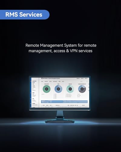 Image of Teltonika RUT361 Industrial 4G LTE CAT6 Cellular Router, 300Mbps DL, 2 Ethernet Ports, Verizon /AT&T /T-Mobile Certified, WAN Failover, DI /DO, Compact Design for M2M & IoT Application (RUT361200800)