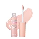 Ruby Kisses Lip Gloss Butter Bomb Gloss Non-Sticky Lip Gloss Vitamin E Natural Nude Lip Makeup - 7.8mL (0.26 US fl.oz) (Like A Virgin)