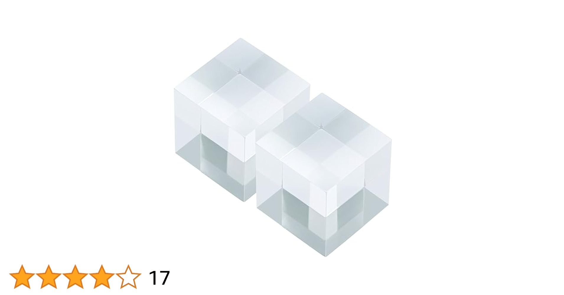 Amazon.co.jp: つくしサイエンス アクリルブロック 50×50×50mm 2