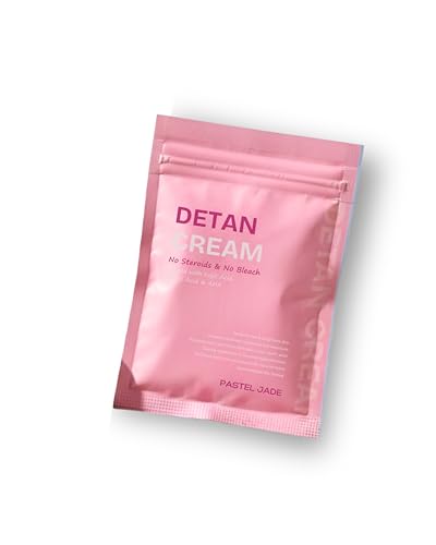Image of Detan - No bleach & steroids Cream Refill 50g | Alpha Arbutin, Kojic Acid & Aloe Vera | Brightening Face Pack | Honey & Botanical Extracts | Suitable for All Skin Types