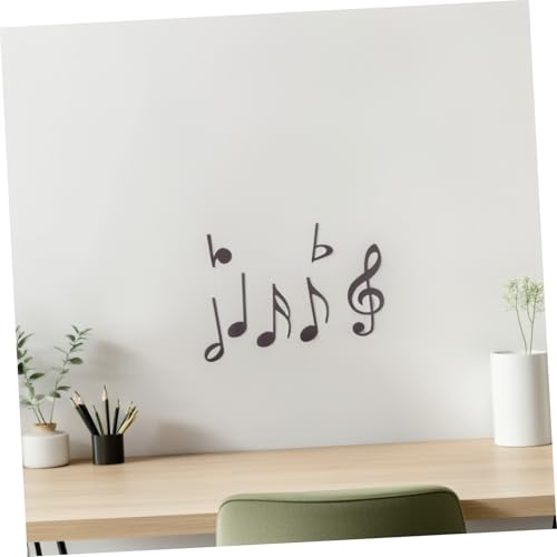 Imanes Musicales de Caucho Sintético Negro y Diseño Versátil 6