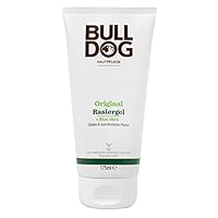 BULLDOG - Nassrasur für Männer | Original Rasiercreme | Für eine glatte & gründliche Rasur | 175ml
