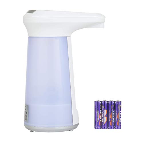 Image of Cleanze Touchless Soap Dispenser | Automatic Liquid Soap & Hand Sanitizer Dispenser | Hands-Free, 11.1oz (Pack of 2, White)