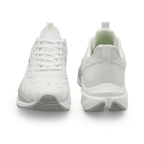 Image of Red Tape Men's Sport Shoes White Mesh KPU Round Toe Lace-Up