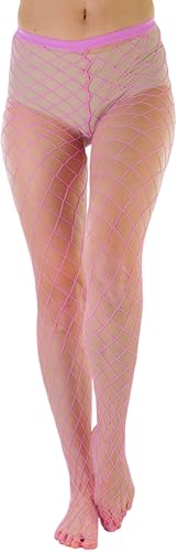 Image of ToBeInStyle Women's Sexy Diamond Shaped Fishnet Pantyhose
