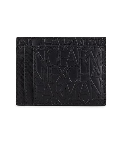 Armani Exchange Essential Ivan Slg, Logo All Over, Carteras para...