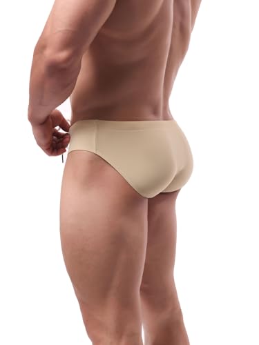 Summer Code Mens Bikini Swim Briefs Stretch Swimwear Quick Dry Swimsuit Bathing Suit with Drawstring4