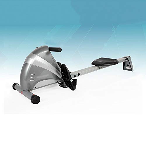 Image of Rowing Machine Foldable Silent Magnetic Control Male and Female Weight Loss Muscle Training Water Rowing Machine Aerobic Exercise Fitness Equipment